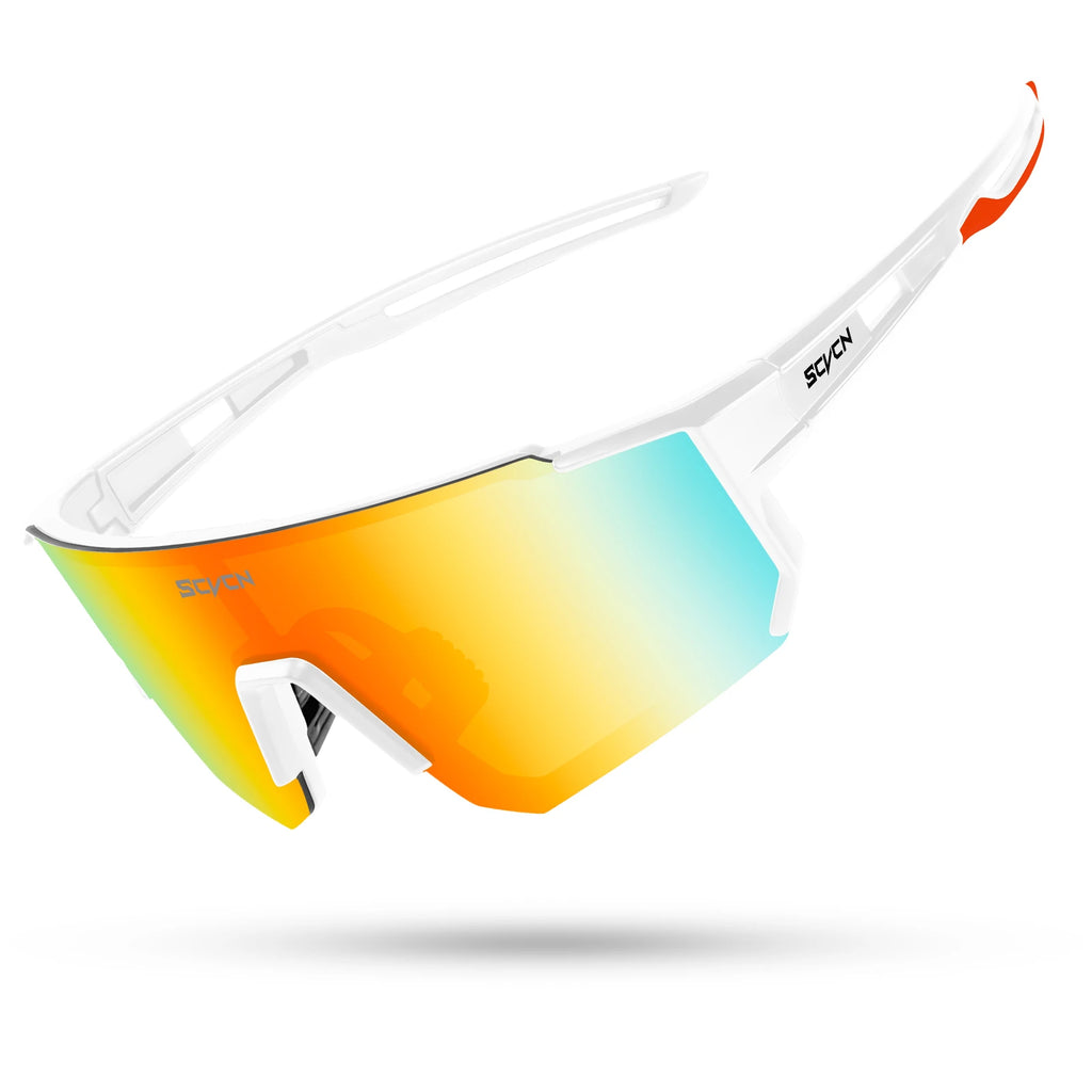 SCVCN Neue Outdoor Radfahren Sonnenbrille Männer MTB Fahrrad Brille Sport Wandern Bergsteigen Frauen Fahrrad Radfahren UV400 Brille