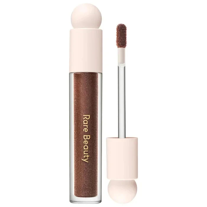 Rare Beauty Neuer exquisiter glänzender Lipgloss, glänzendes flüssiges Pulver, Bluesher Sun Kissed Cheeks und wässrige Lippen, Lippenstift-Kosmetik