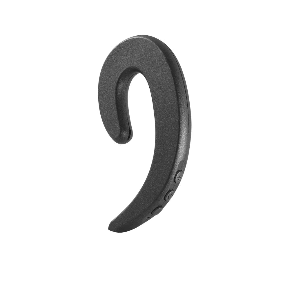 Bluetooth 4.1 Kopfhörer, kabellos, Einzelohr-Knochenleitungs-Headset mit Mikrofon, leicht, schmerzlos, Ohrhörer zum Aufhängen für Sport