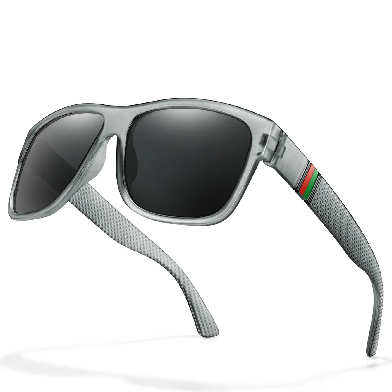 Klassische Männer Platz Polarisierte Angeln Sonnenbrille Im Freien Fahren Radfahren Laufen Brille Vintage Großen Rahmen UV400