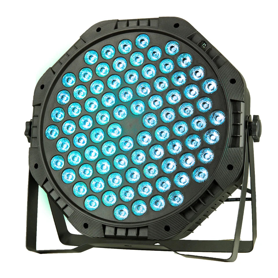 Neue 80 W Upgrade 54 Par Licht LED Bühne Party Lichter flache Par Strobe Dmx512 Steuerung RGB 3In1 Farben für DJ Disco Hochzeit Weihnachten