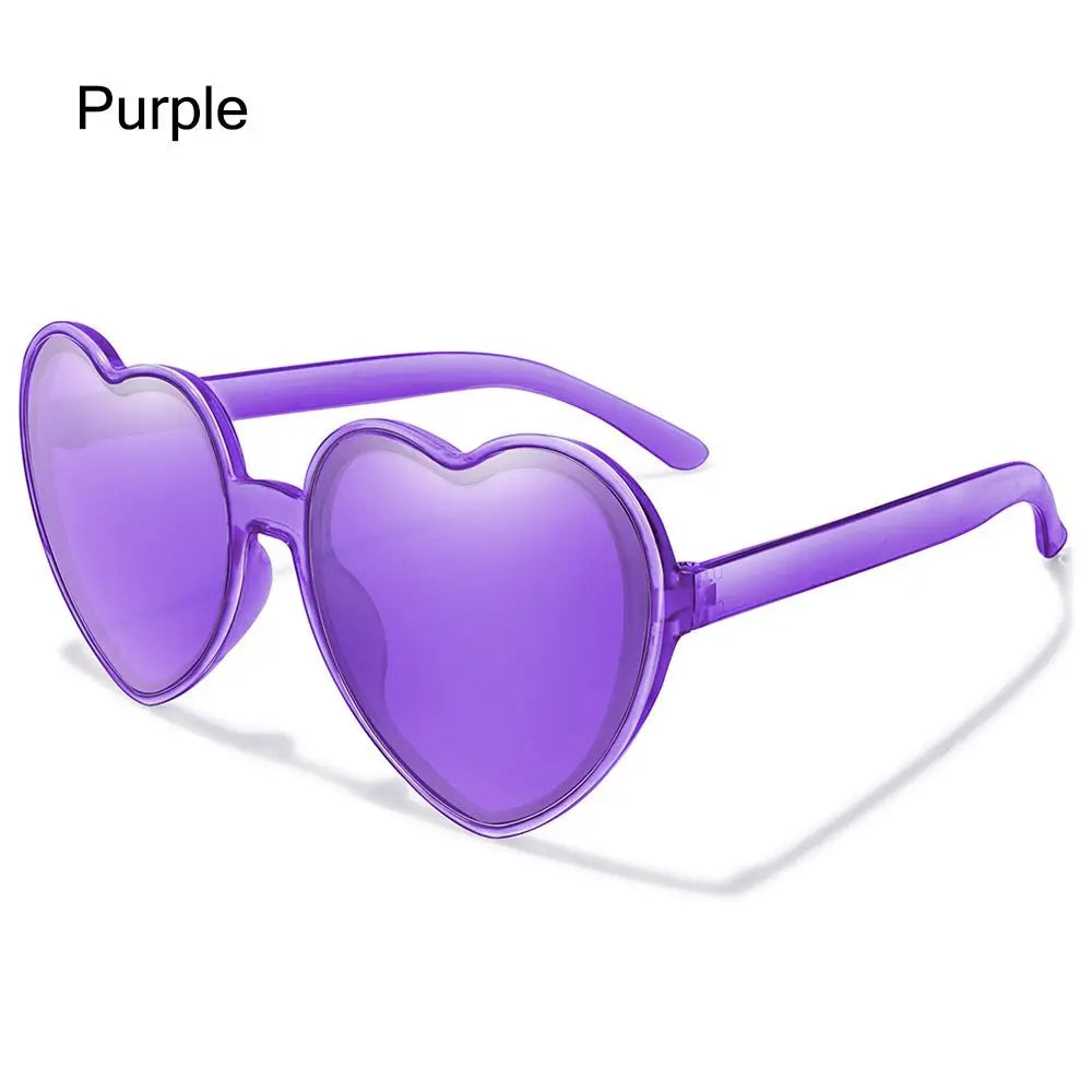 Herz Sonnenbrille für Frauen Männer Randlose Gradienten Sonnenbrille UV400 Weibliche Sommer Shades Luxus Marke Design Damen Brillen 2025