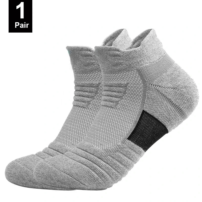 1/3 Pairs Anti-slip Fußball Socken Männer Baumwolle Socke Kurze Lange Röhre Fußball Basketball Sport Socken Atmungsaktive Deodorous socke 39-45