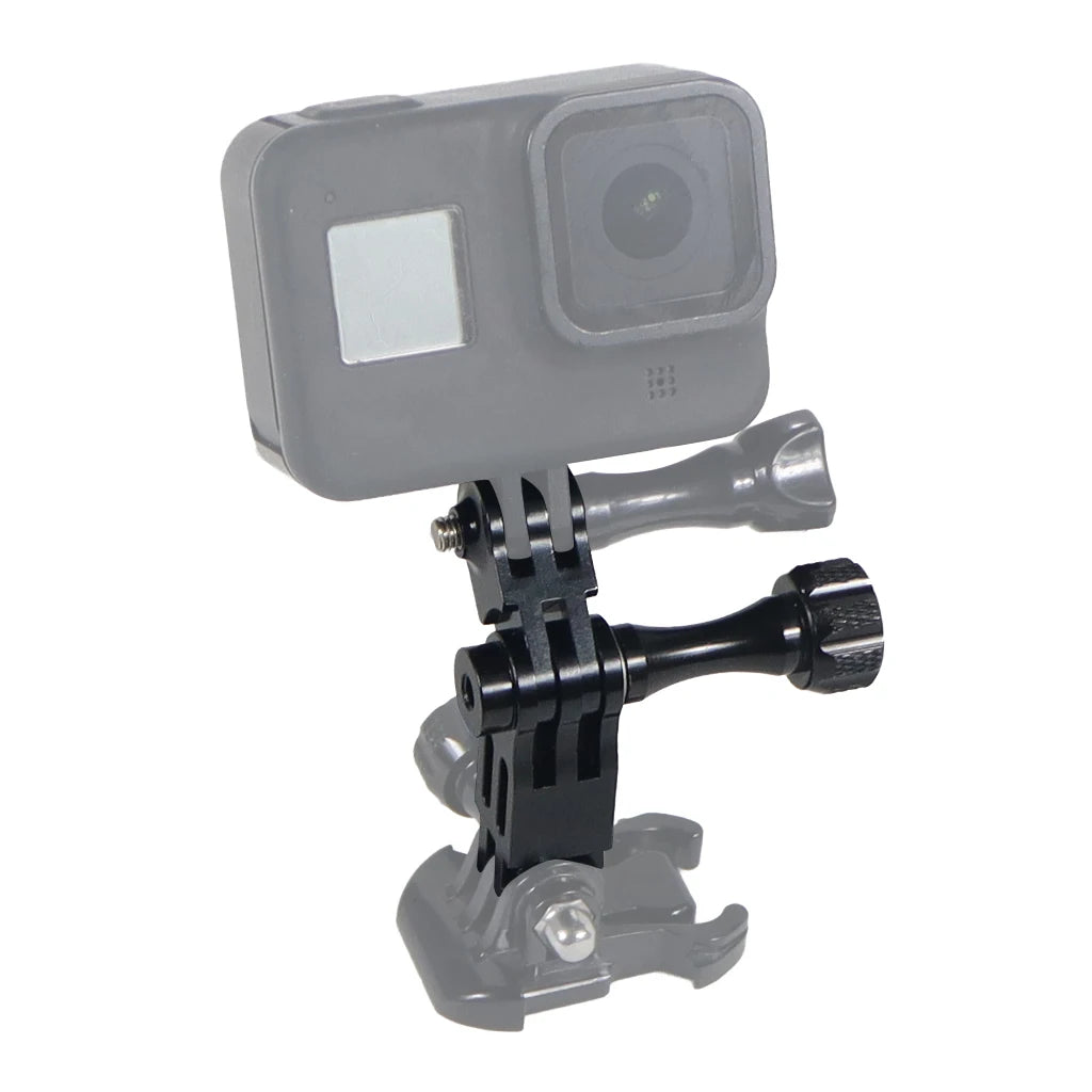 CNC-Aluminium-Drei-Wege-Schwenkarm-Montageadapter für GOPRO Hero 13 12 11 10 Session Yi SJcam EKEN Sony DJI Action Kamerastativ