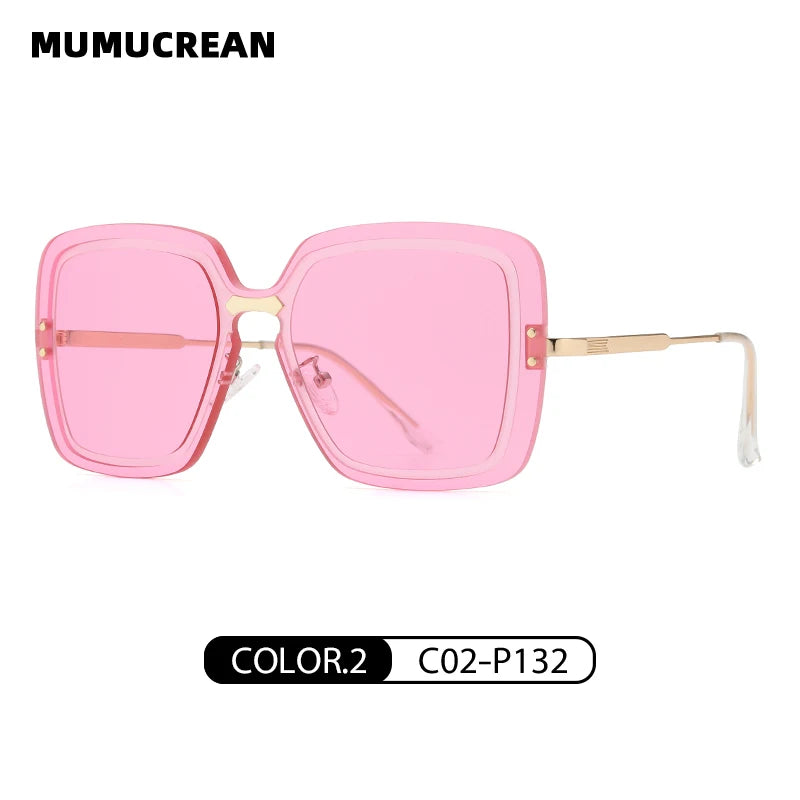 Fashion Street Shot Sonnenbrille im neuen Stil, Outdoor-Sonnenschutz, großer Rahmen, Unisex-Brille für einen trendigen Look