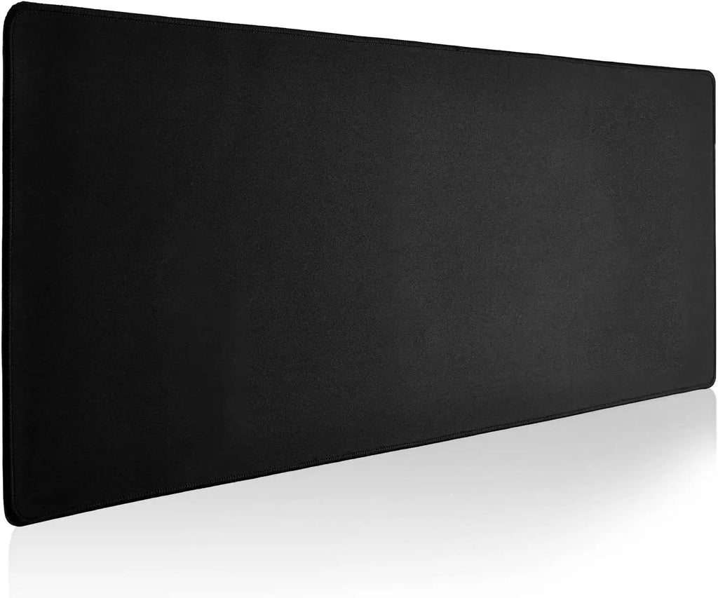 Großes Gaming-Mauspad mit genähten Kanten, rutschfester Gummibasis, großes Computer-Tastatur-Mauspad, Schreibtischunterlage für Home-Office-Gaming