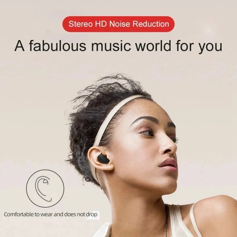 E6S TWS Drahtlose Kopfhörer Sport Wasserdichte Bluetooth 5,0 Kopfhörer Stereo Headset mit Mikrofon für Iphone Xiaomi Vivo Oppo