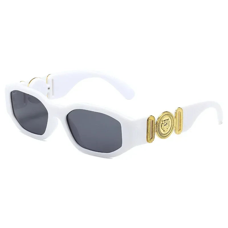 Neue Retro Unregelmäßige Quadratische Sonnenbrille für Frauen Männer Mode Designer Kleine Rahmen Sonnenbrille Trend Produkt Shades UV400