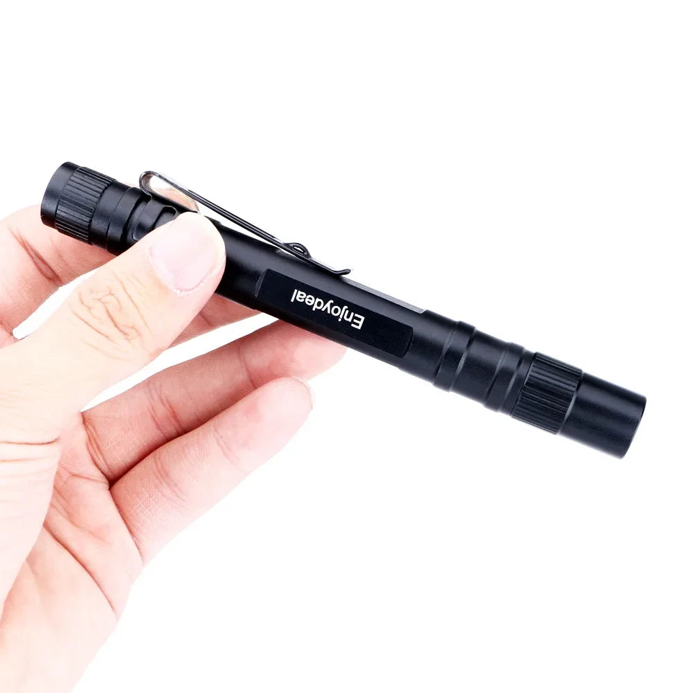 Mini LED Taschenlampe Taschenlampe 1000 Lumen Lampe Clip Kleine Taschenlampen Taschenlampe Outdoor camping Tasche stift lichter notfall Laterne