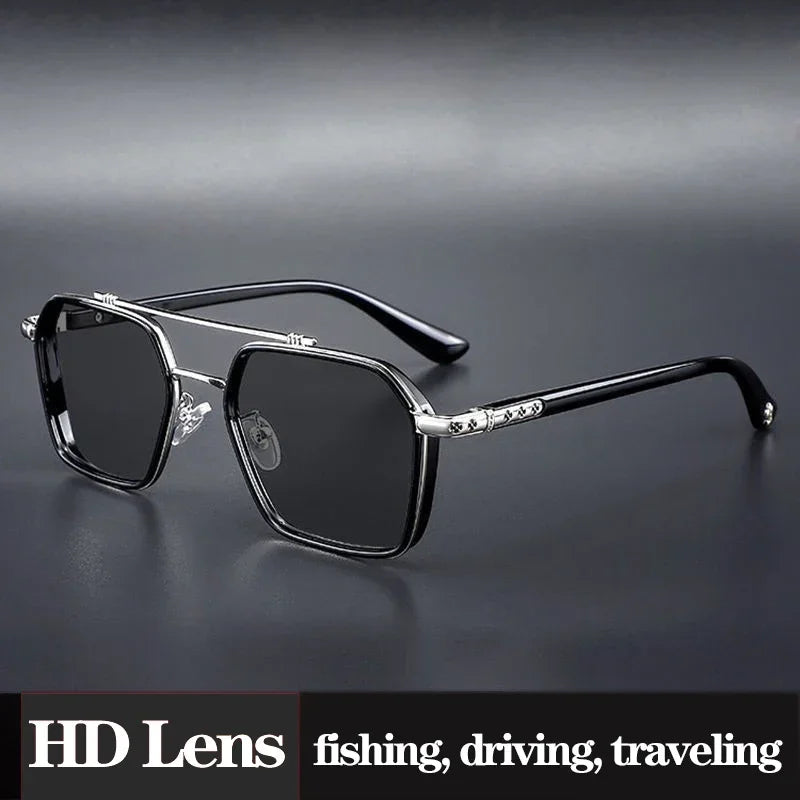 Polarisierte HD-Sonnenbrille für Männer und Frauen, Anti-UV-Angeln, Fahren, Bergsteigen, Brillen, Outdoor-Sport, langlebig