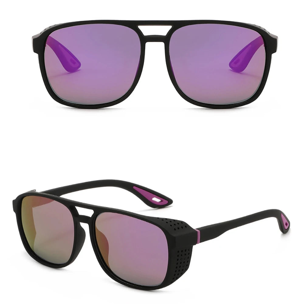 Outdoor-Sportbrillen, stilvolle Angel- und Fahrradbrillen für Herren, UV400-Sonnenbrillen, Retro-polarisierte Sport-Sonnenbrillen zum Einkaufen im Freien