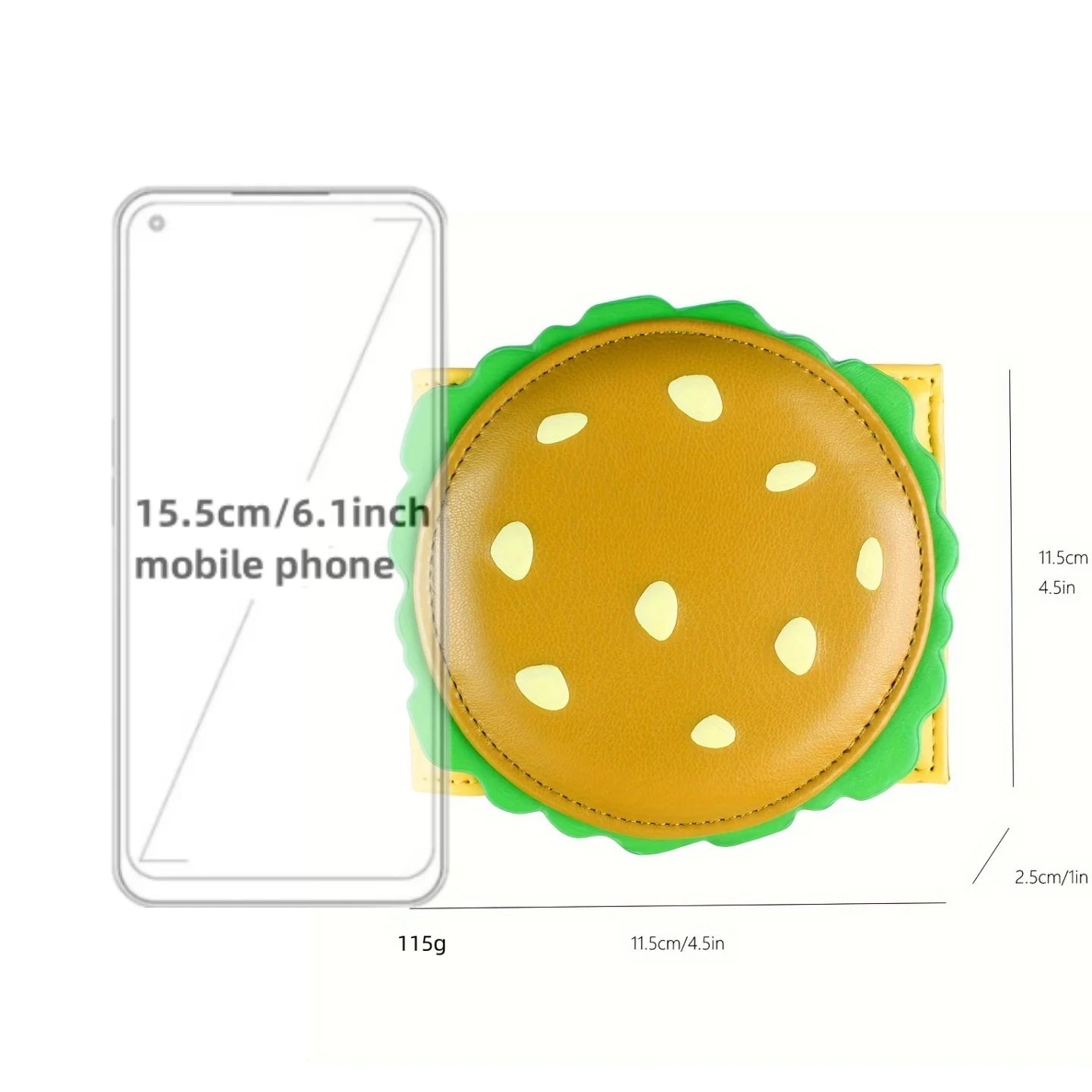 Crab Lagoon Wallet Burger Wallet Herren- und Damen-Geldbörse Rfid Anti-Diebstahl-Kurzgeldbörse Kleine Geldbörse