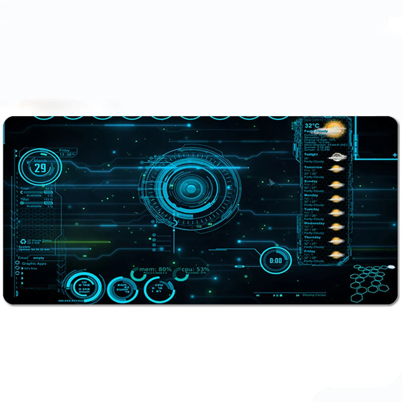 Mauspad Gamer Zubehör Iron Mans Xxl Mauspad Niedliches Mousepad Anime Teppich Gaming Laptop Schreibtischmatte PC Gamer Schrank Schreibtischunterlage