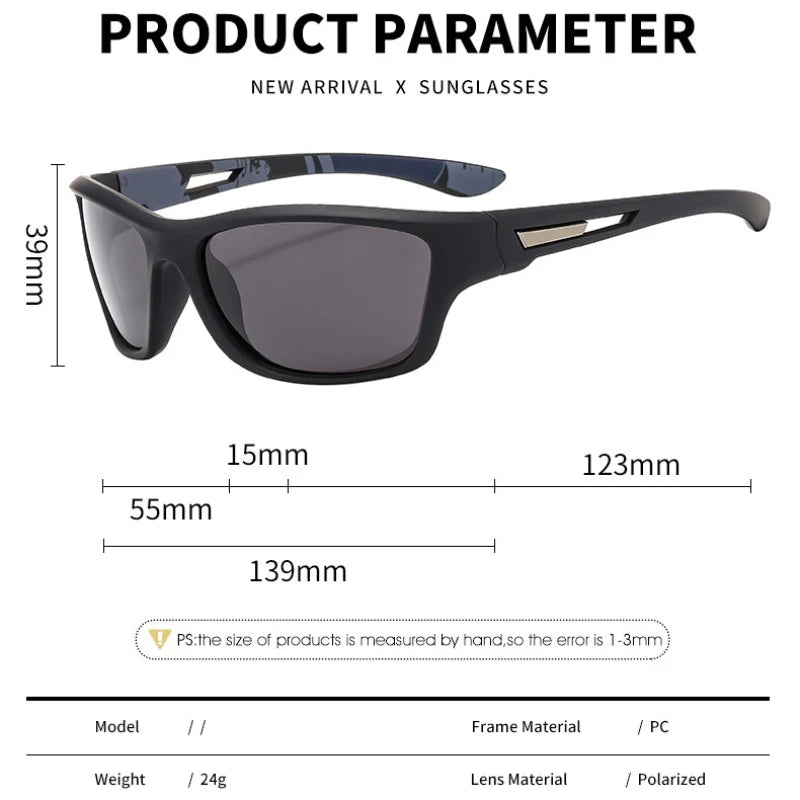 Polarisierte Angeln Sonnenbrille Männer Frauen Driving Shades Sonnenbrille Outdoor Wandern Radfahren Reisen Brillen UV400 Schutz