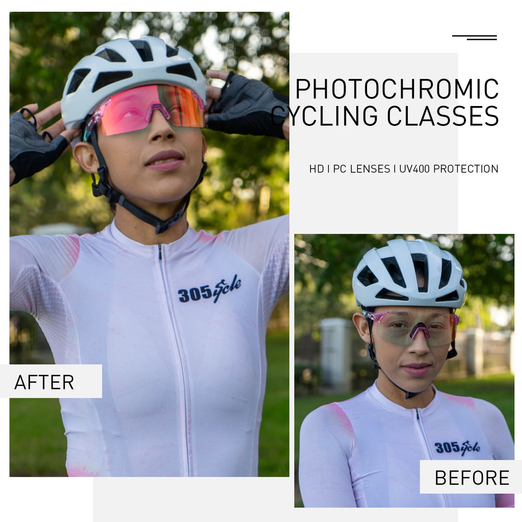 SCVCN Photochrome Sonnenbrille Outdoor Sport Fahrrad Radfahren Gläser Mann MTB Klettern Gläser Brillen Frauen Fahren Fahrrad Brille
