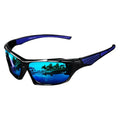 Polarisierte Sonnenbrille für Herren, umfassender Schutz, Sonnenbrille, bequemer, leichter Rahmen, Sportbrille zum Fahren, Angeln