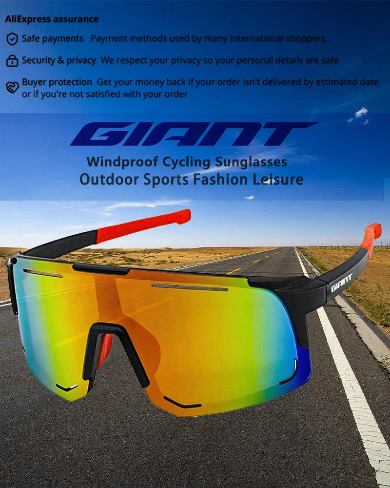 Riesige Sonnenbrille zum Radfahren und Angeln in professioneller Qualität – UV-Schutz, blendfrei, stoßfest, Outdoor-Sport, Damen und Herren