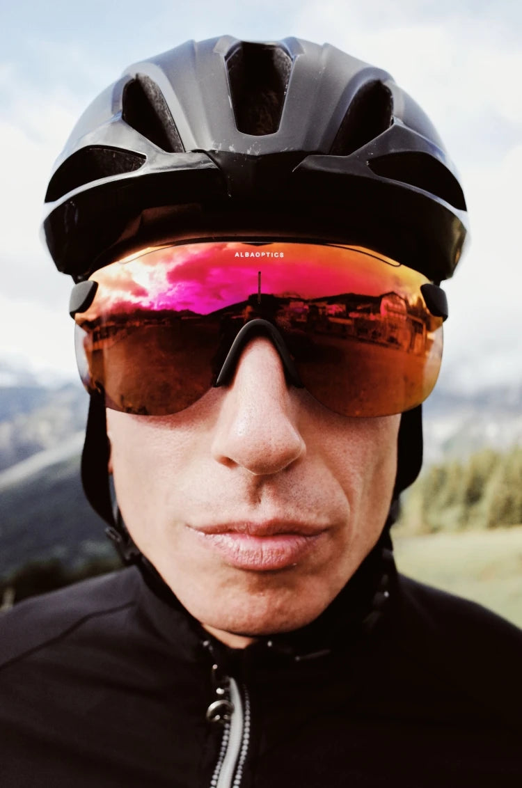 ALBA Radfahren Goggl Sonnenbrille Sport Radfahren Brille Mail Brille Fahrrad Mountainbike Brille männer Brillen ciclismo mtb