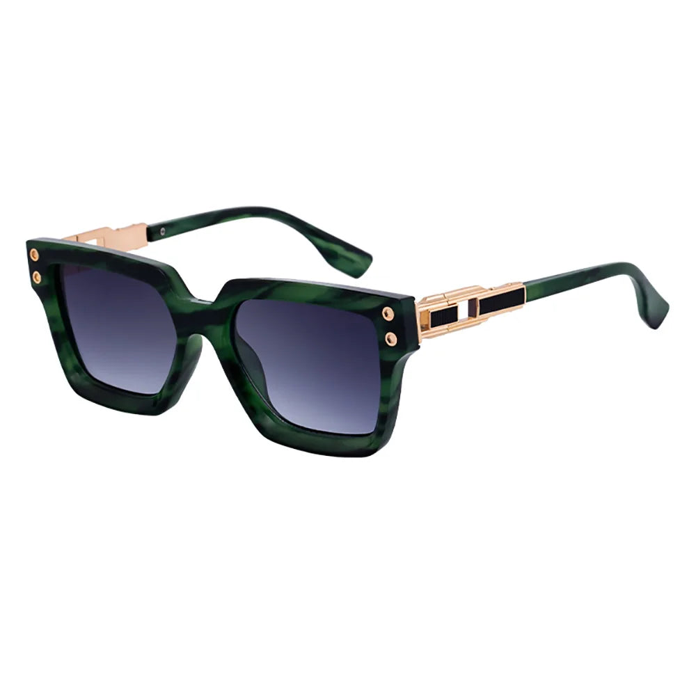 Luxus Vintage 2025 Design Quadratische Sonnenbrille Für Männer Mode Übergroßen Anti-Reflektierende UV400 Driving Shades Frauen Brillen