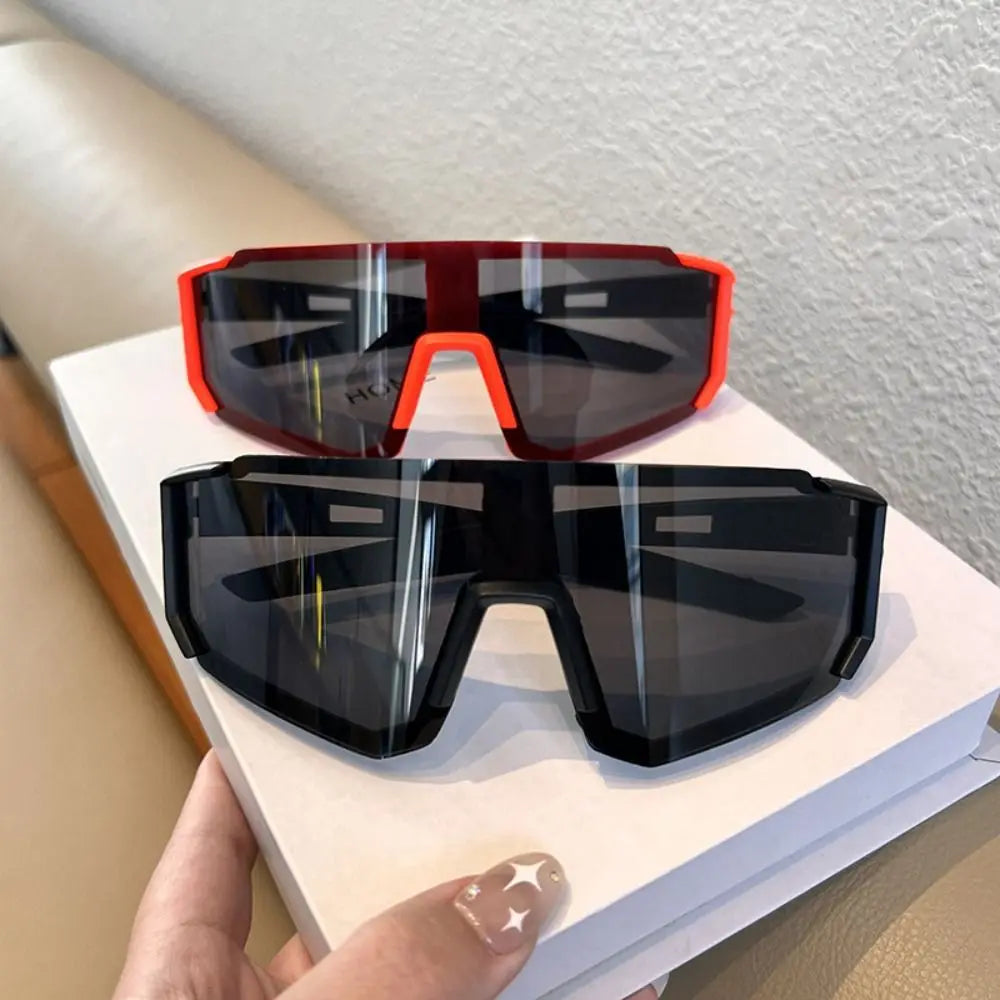 UV Sandproof Radfahren Sonnenbrille Klare Anti Strahlung Objektiv Outdoor Sport Brille Schutz Übergroße Winddichte Gläser