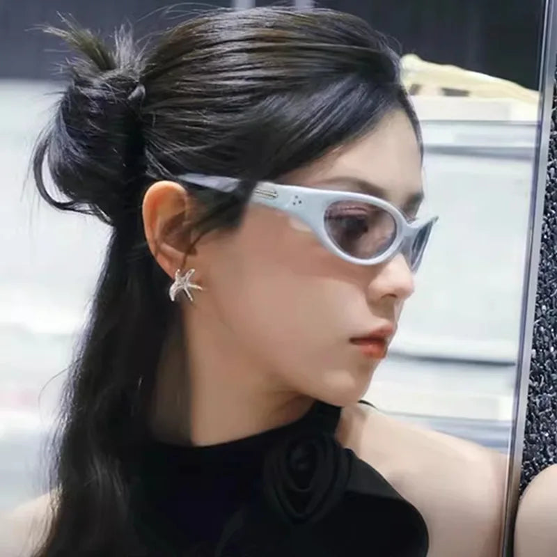 Koreanische radfahren blaue sonnenbrille frauen ins street shot sonnenschutz brille staub dichte wind dichte reit brille uv400 sonnenbrille männer