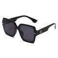 Modische Sonnenbrille mit quadratischem Rahmen für Damen, luxuriöser UV-Schutz, großer Rahmen, All-Match DS-8052-1
