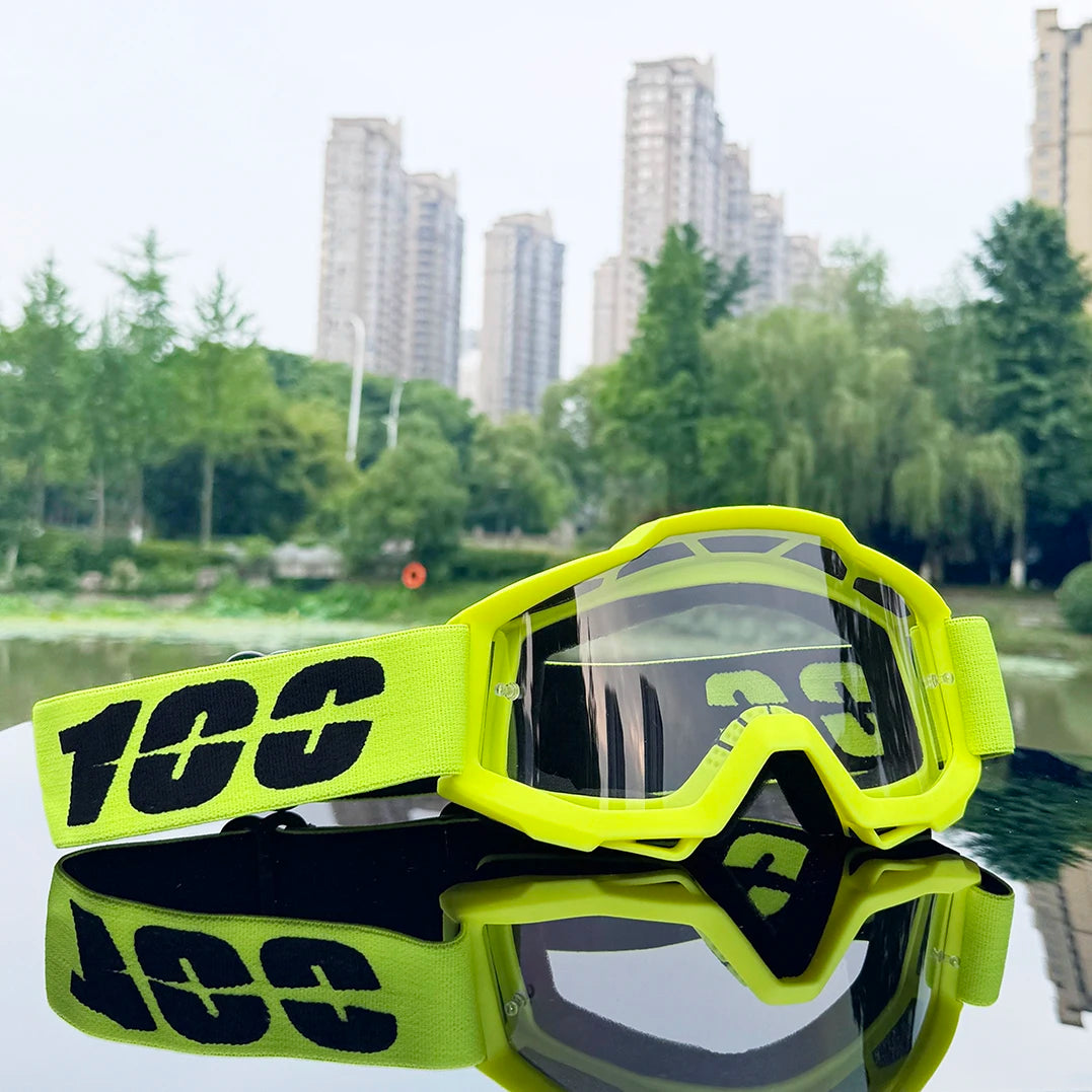 Neue Motorrad Brille Motocross Sicherheit HD Linsen Brille Dirt Bike ATV Ski MTB Brille MOTO Outdoor Radfahren Sonnenbrille