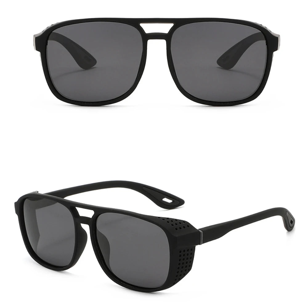 Outdoor-Sportbrillen, stilvolle Angel- und Fahrradbrillen für Herren, UV400-Sonnenbrillen, Retro-polarisierte Sport-Sonnenbrillen zum Einkaufen im Freien