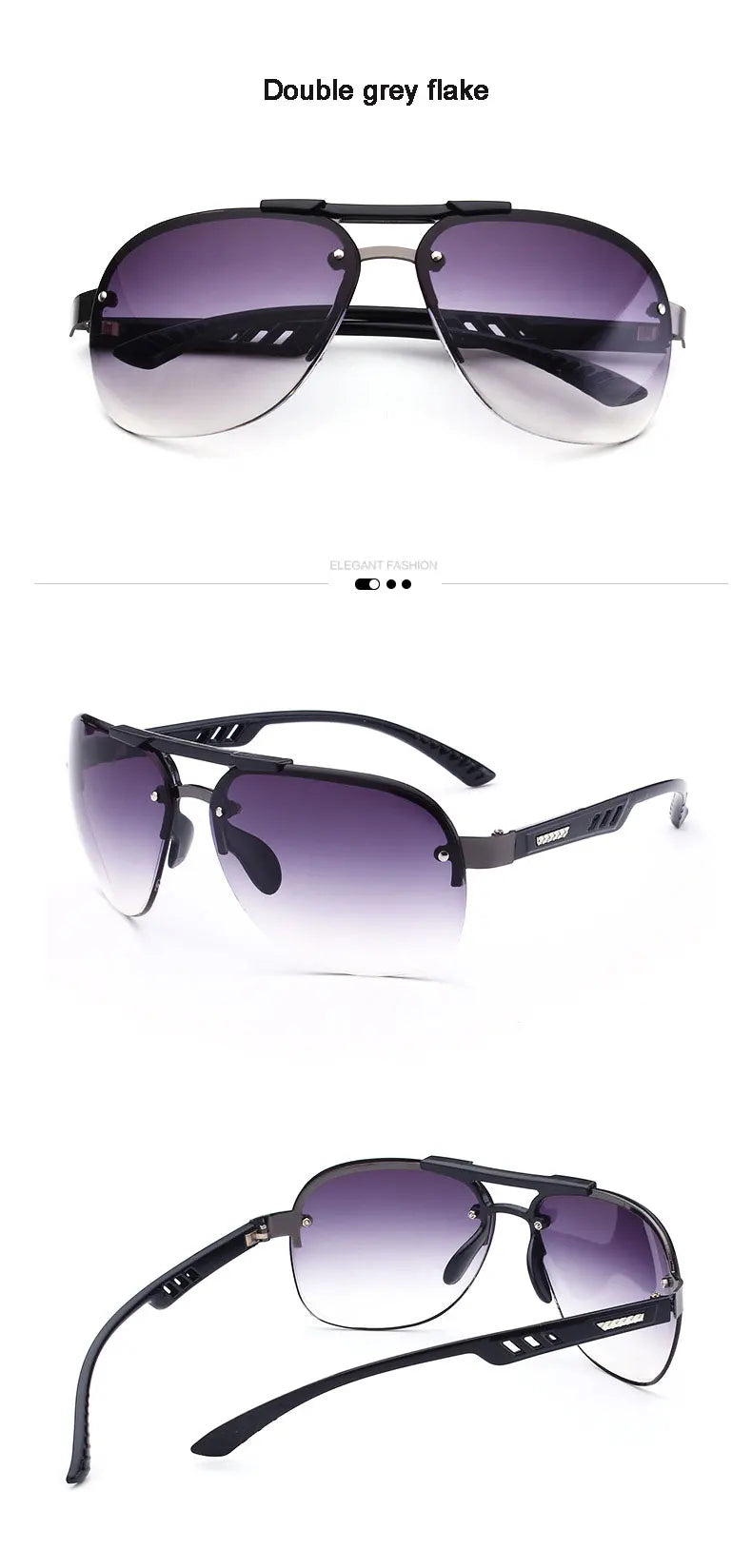2025 neue Sonnenbrille UV 400 Vintage Punk Randlose Rechteck Männer Mode Gläser Trendy Kleine Rahmen Sonnenbrille Rahmenlose Brillen