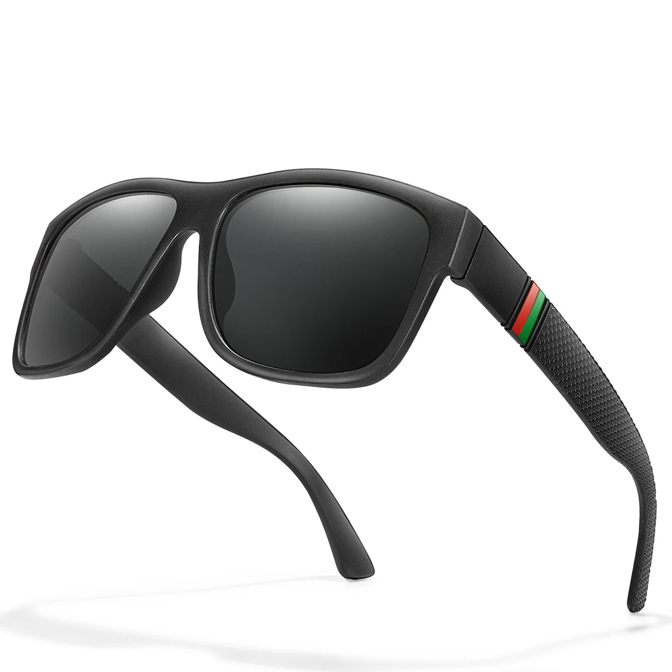 Klassische Männer Platz Polarisierte Angeln Sonnenbrille Im Freien Fahren Radfahren Laufen Brille Vintage Großen Rahmen UV400