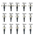 12 Stück! 15–50 mm HSS-Bohrer-Set, Lochsäge, Lochsäge, Bohrset, Handwerkzeug für Holz, Edelstahl, Metalllegierung, Schneiden