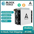 ASIC BTC Miner Avalon A1246 90T/87T/85T/83Th/s Optionaler Bitcoin Miner SHA-256 BTC-Mining-Maschine, besser als Avalon 1166pro 1126