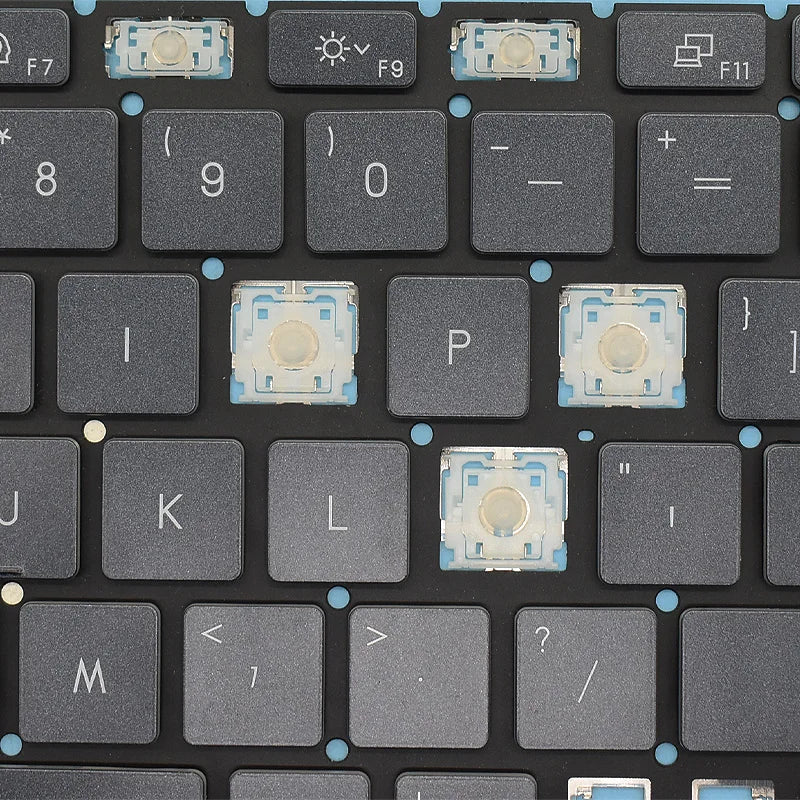 Ersatz-Tastenkappen-Tastenkappen-Scharnier für MSI Modern14 GE66 Raider GS66 GP66 P66 Stealth 10SD 10SF GE66 MS-14D3/14D1/14DK Tastatur