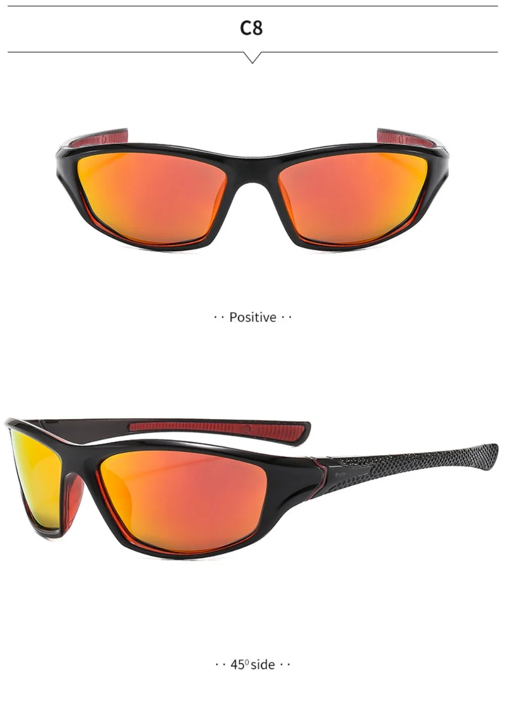 Mode Sport Polarisierte Sonnenbrille Männer Frauen Angeln Wandern Laufen Radfahren Bergsteigen Sport Mann Sonnenbrille UV400 Brillen