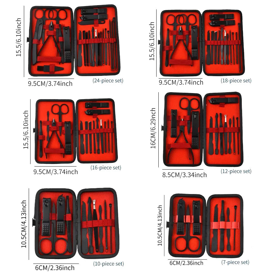 Nagel Clipper Set Set Praktische Schönheit Werkzeuge Nagel Clipper Maniküre Nagel Trimmer Pediküre Messer Ohr Peeling Messer Nagel Maniküre T