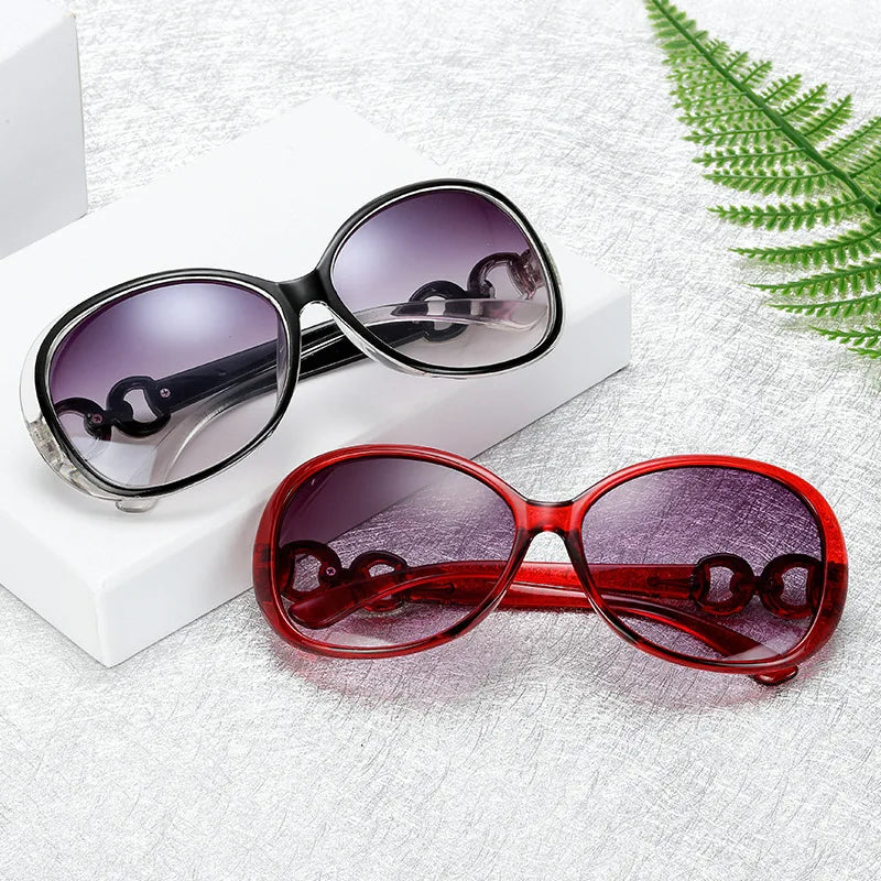 Übergroße Frauen ovale Sonnenbrille Luxusmarke Mode Sonnenbrille Sommer Outdoor Freizeit Rechteck Brillen uv400 gafas de sol