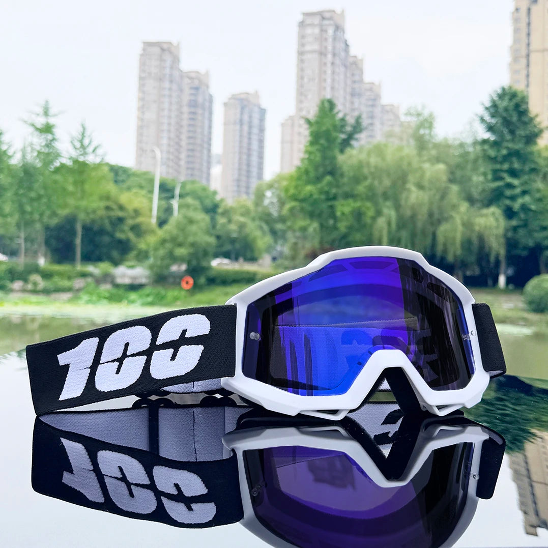 Neue Motorrad Brille Motocross Sicherheit HD Linsen Brille Dirt Bike ATV Ski MTB Brille MOTO Outdoor Radfahren Sonnenbrille