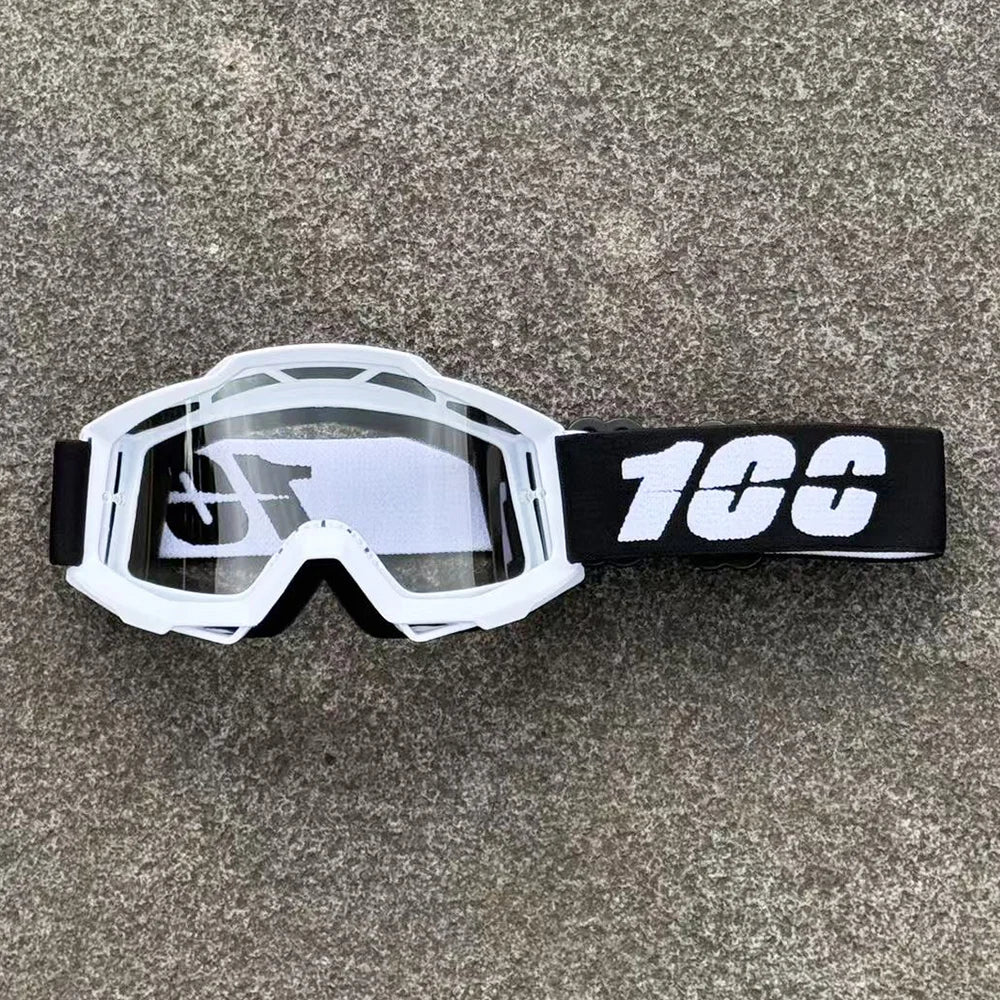 Neue Motorrad Brille Motocross Sicherheit HD Linsen Brille Dirt Bike ATV Ski MTB Brille MOTO Outdoor Radfahren Sonnenbrille