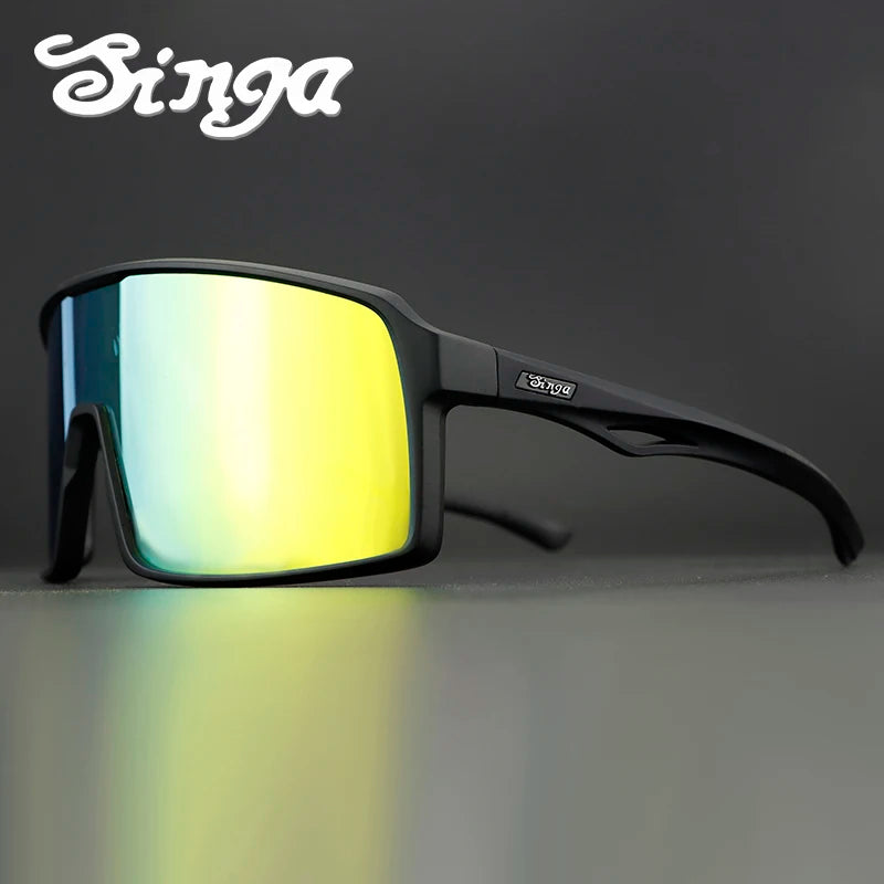 Radfahren Sonnenbrillen Outdoor Sport Sonnenbrillen Rennrad MTB Fahrrad Reiten Goggle Brillen für Mann Frauen Singa Radfahren Gläser