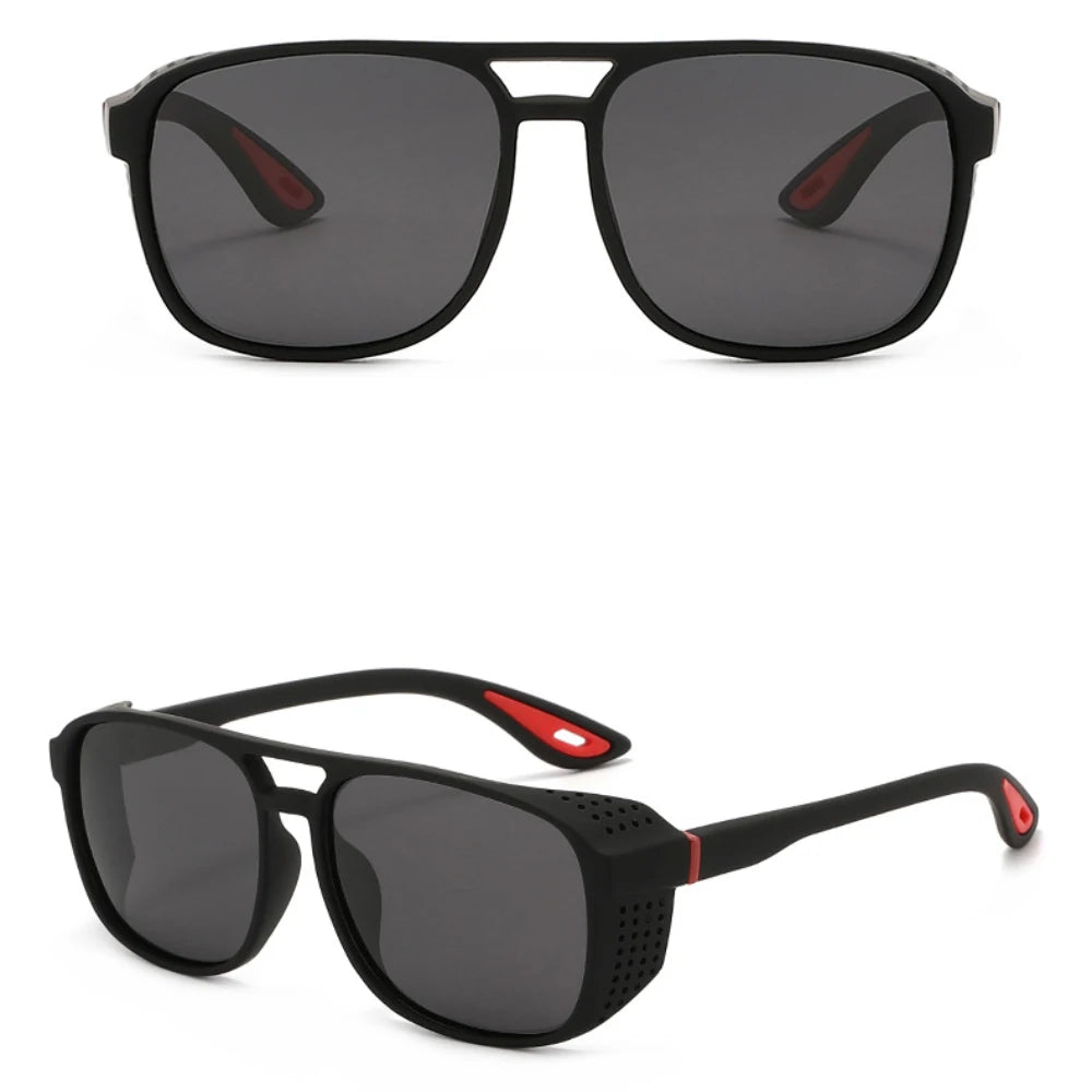 Outdoor-Sportbrillen, stilvolle Angel- und Fahrradbrillen für Herren, UV400-Sonnenbrillen, Retro-polarisierte Sport-Sonnenbrillen zum Einkaufen im Freien