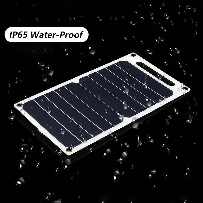 Tragbares 25–35 W Sunpower Solarpanel, 5 V USB-Ladegerät für Powerbank, Smartphone, Outdoor, Wohnmobil, Camping, Zuhause, Solarladegerät