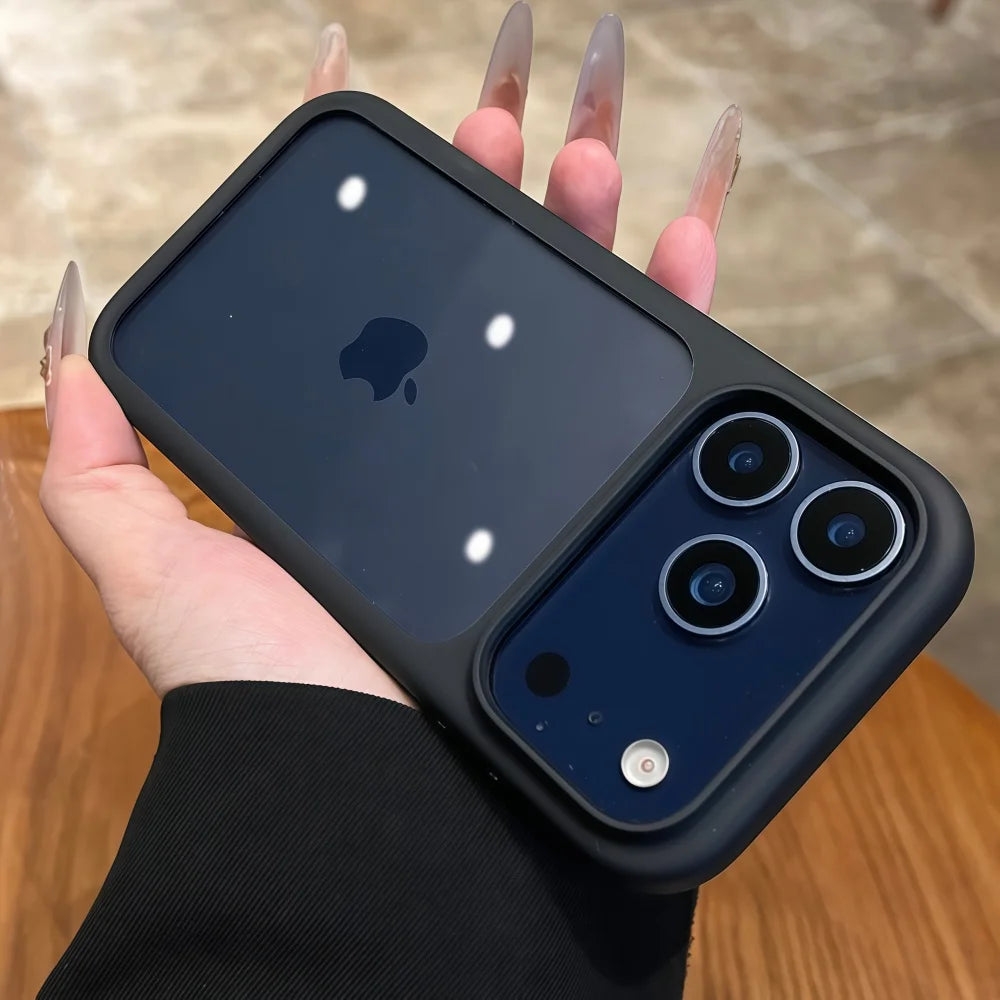 Intelligente Kamera-Touch-Taste, kristallklare Handyhülle für iPhone 17 Pro Max 17 Pro 17 Air, transparente, stoßfeste Abdeckung