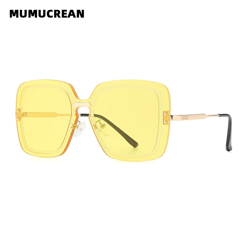 Fashion Street Shot Sonnenbrille im neuen Stil, Outdoor-Sonnenschutz, großer Rahmen, Unisex-Brille für einen trendigen Look