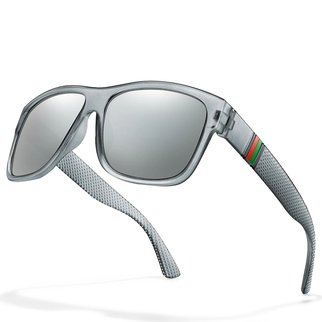 Klassische Männer Platz Polarisierte Angeln Sonnenbrille Im Freien Fahren Radfahren Laufen Brille Vintage Großen Rahmen UV400