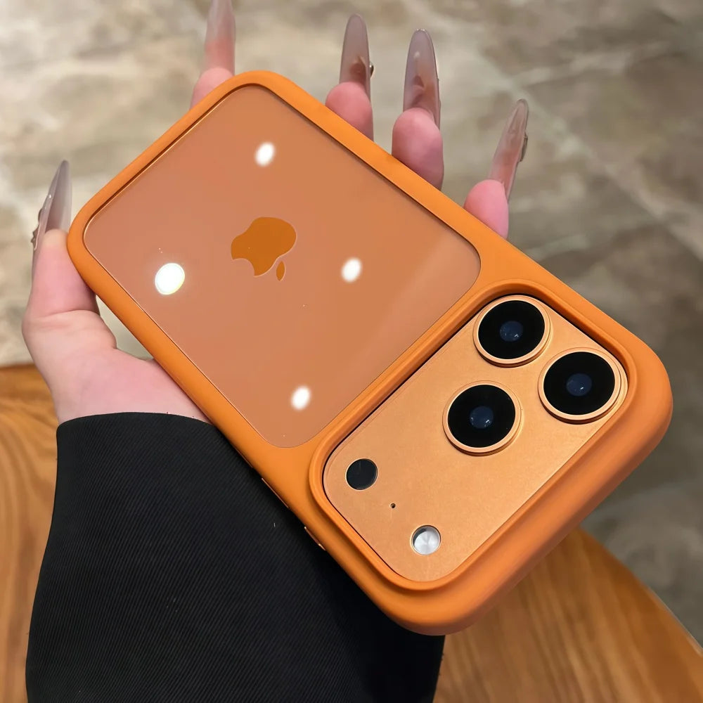 Intelligente Kamera-Touch-Taste, kristallklare Handyhülle für iPhone 17 Pro Max 17 Pro 17 Air, transparente, stoßfeste Abdeckung