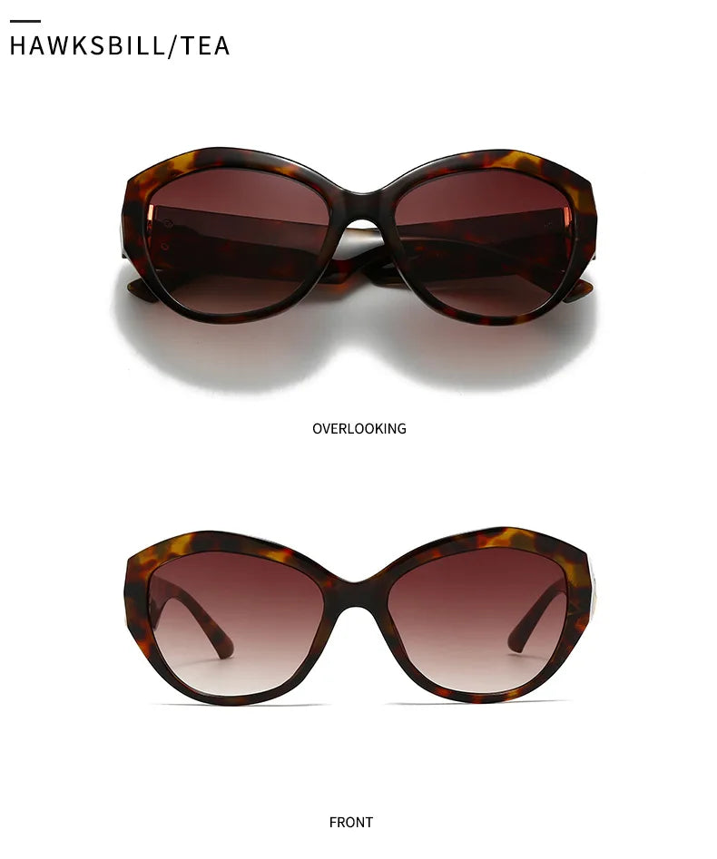 2025 neue Moderne Sonnenbrille Frauen Männer Ins Internet Celebrity Modell Cat Eye Sonnenbrille Weibliche Klassische Goggle Gafas De Sol UV400