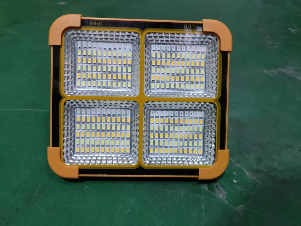 Kommerzielle Solarlaterne, 2000 mAh, Leistungskapazität, 15-Stunden-Bedienung, tragbares LED-System für Straßenautomaten, Campingsicherheit