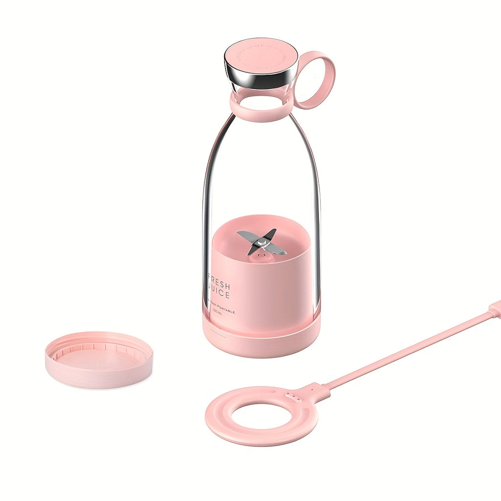 [Portable Fruit Blender] Wireless Mini Fruit Blender Juicer - 350ML Portable Electric, Perfect for On-the-Go!