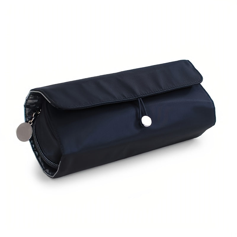 Large Capacity Makeup Brush Storage Pouch, Professional Multi-Functional Tool Organizer, Korean Style Portable Makeup Bag for Students